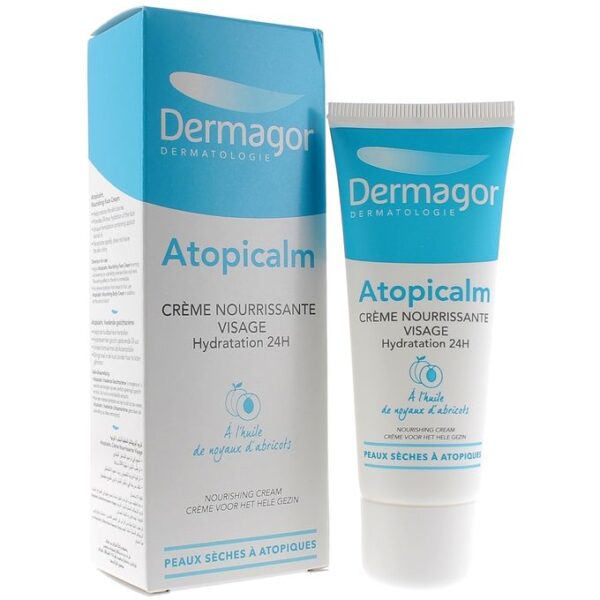 Dermagor Atopicalm Crème Nourrissante Visage Peaux Sèches À Atopiques 40 Ml
